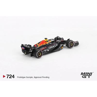 Oracle Red Bull Racing RB19 #1 Max Verstappen 2023 F1 Bahrain GP Winner - 724 - Mini GT - 1:64
