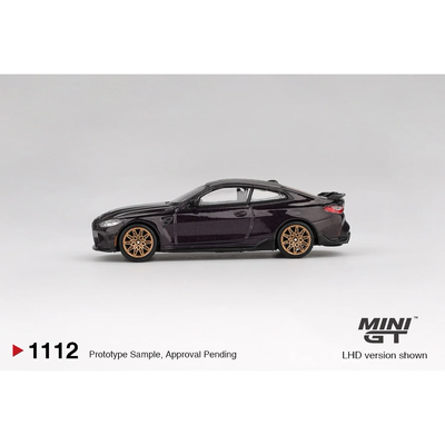BMW M4 M-Performance Daytona Violet - Lila - 1112 - Mini GT - 1:64