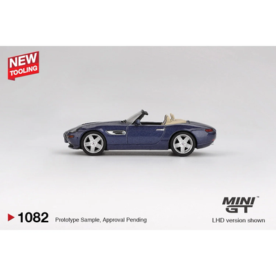 BMW Z8 Alpina Alpine Blue - Blå - 1082 - Mini GT - 1:64