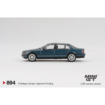 BMW 750IL Sorrento Blue Metallic - Blå - 894 - Mini GT - 1:64