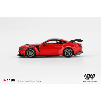Ford Mustang GTD Race Red - Röd - 1196 - Mini GT - 1:64