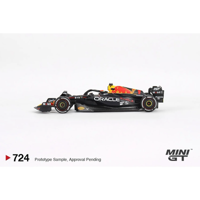 Oracle Red Bull Racing RB19 #1 Max Verstappen 2023 F1 Bahrain GP Winner - 724 - Mini GT - 1:64
