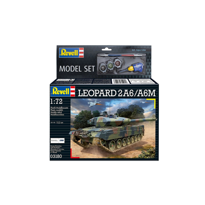 Leopard 2 A6/A6M - Model Set - 03180 - Revell - 1:72