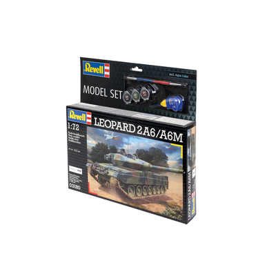 Leopard 2 A6/A6M - Model Set - 03180 - Revell - 1:72