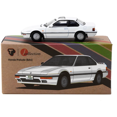 Honda Prelude (BA4) - Vit - Tarmac Works x J-Collection - 1:64