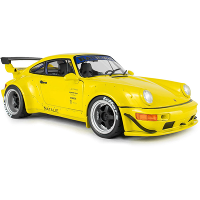 Porsche 911 (964) RWB Natalie - 2023 - Gul - Solido - 1:18