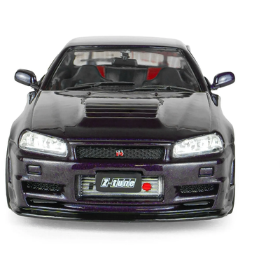Nissan Skyline GT-R (BNR34) with NISMO Parts - 1999 - Lila - Solido - 1:43