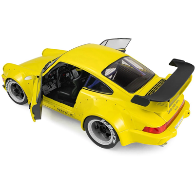Porsche 911 (964) RWB Natalie - 2023 - Gul - Solido - 1:18