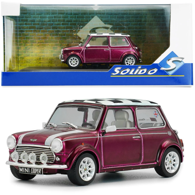 Mini Cooper Sport - 1997 - Lila - Solido - 1:43