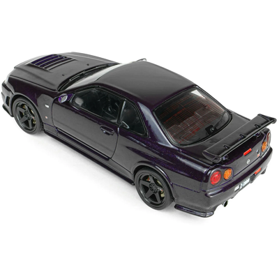 Nissan Skyline GT-R (BNR34) with NISMO Parts - 1999 - Lila - Solido - 1:43