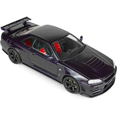 Nissan Skyline GT-R (BNR34) with NISMO Parts - 1999 - Lila - Solido - 1:43
