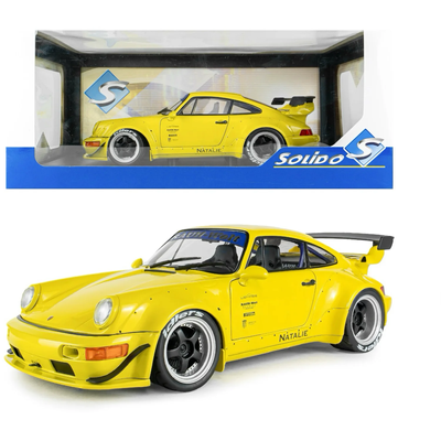 Porsche 911 (964) RWB Natalie - 2023 - Gul - Solido - 1:18