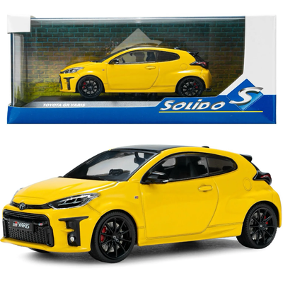 Toyota Yaris GR - 2024 - Gul - Solido - 1:43
