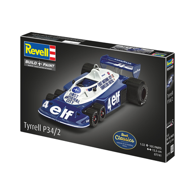 Tyrrell P34/2 - 07741 - Revell - 1:32