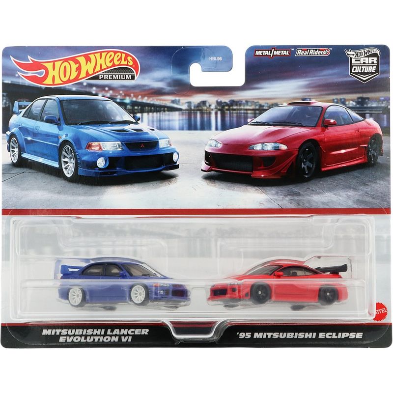 Mitsubishi Lancer Evo VI + '95 Eclipse - 2-pack - Hot Wheels