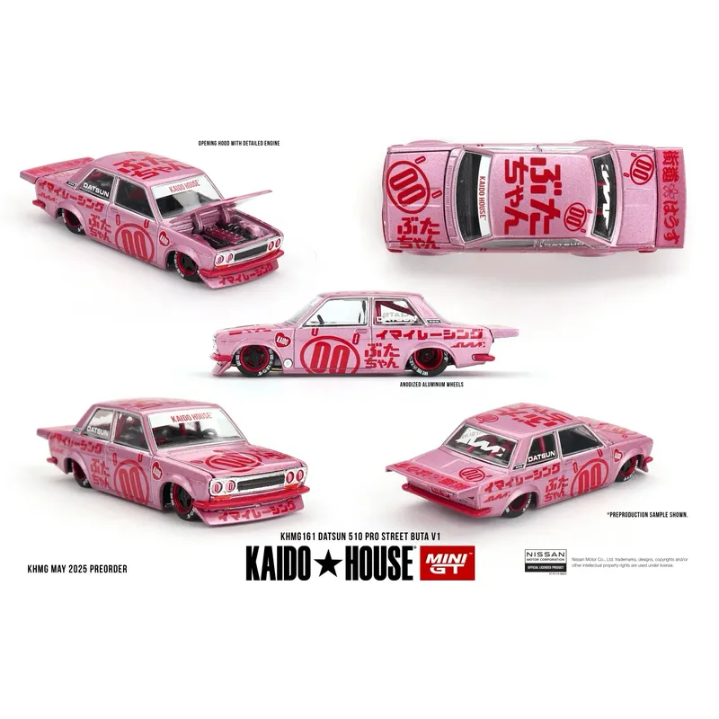 Datsun 510 Pro Street Buta V1 - Kaido House 161 - Mini GT