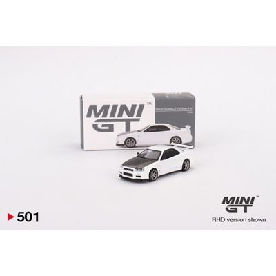 Nissan Skyline GT-R V-Spec II N1 - 501 - Mini GT - 1:64