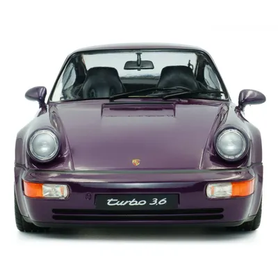 Porsche 911 (964) Turbo - 1990 - Violet Blue Metallic - Solido - 1:18