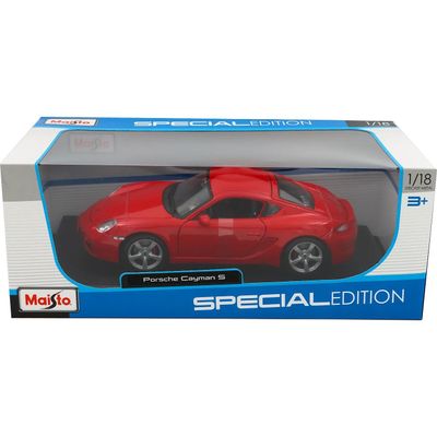 Porsche Cayman S - Röd - Maisto - 1:18