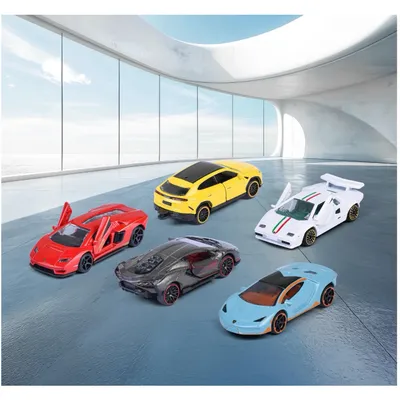 5-pak Lamborghini - Gavepakke - Majorette