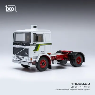 Volvo F10 - 1983 - Vit - Ixo Models - 1:43