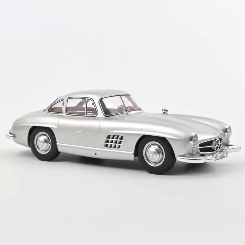 Mercedes-Benz 300 SL - 1954 - Silver - Norev - 1:12