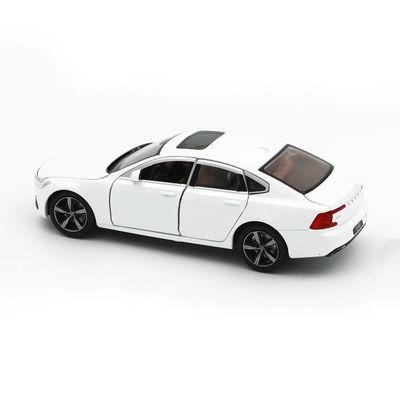 Volvo S90 - Vit - Ljud & Ljus - Tayumo - 1:32