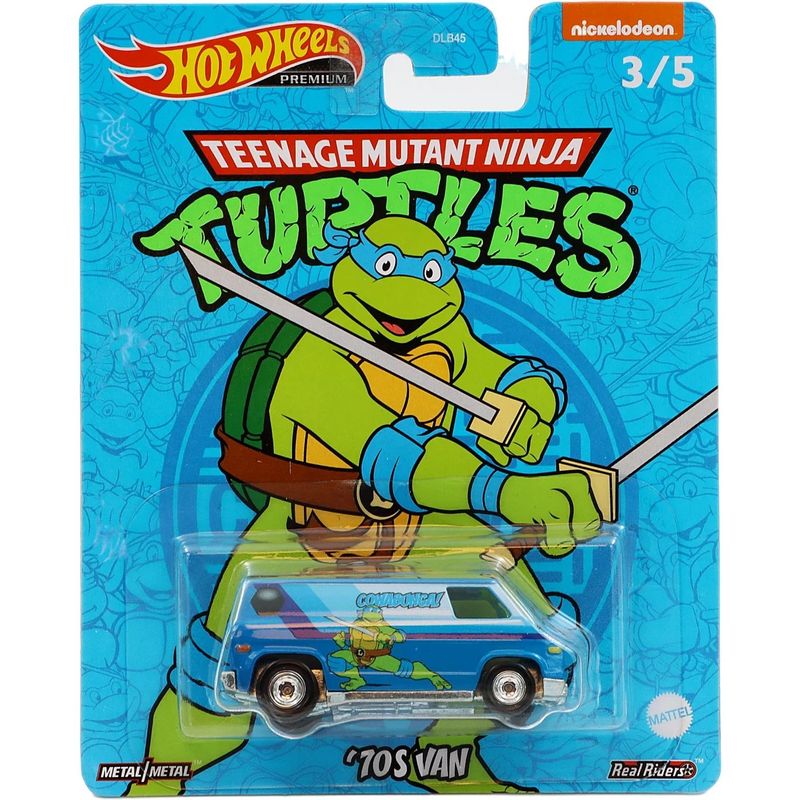 70s Van - Turtles - Hot Wheels Premium