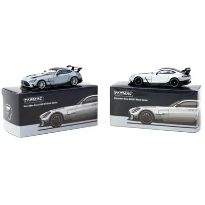 Mercedes-Benz AMG GT Black Series - Silver - Tarmac - 1:64