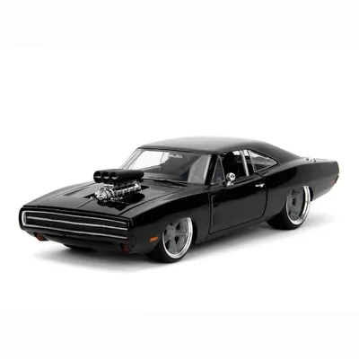 1970 Dodge Charger R/T - Fast & Furious Fast X - Svart - Jada - 1:24