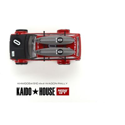 Datsun 510 Wagon 4X4 - Kaido House - 054 - Mini GT - 1:64