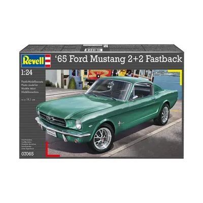 '65 Ford Mustang 2+2 Fastback - 07065 - Revell - 1:24