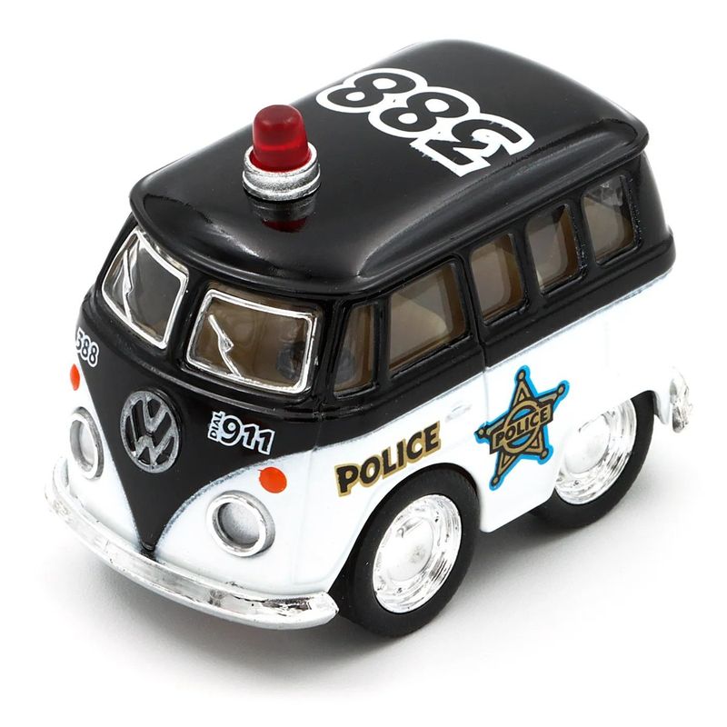 Volkswagen - Polisbuss - Little Van Rescue - Kinsfun - 5 cm