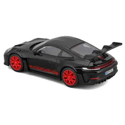 Porsche 911 GT3 RS - Svart / Röd - Bburago - 1:43