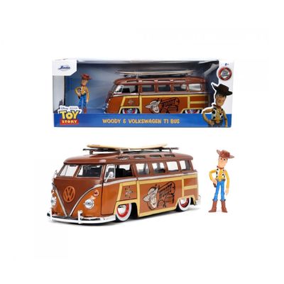 Woody & Volkswagen T1 Bus - 1962 - Toy Story - Jada - 1:24