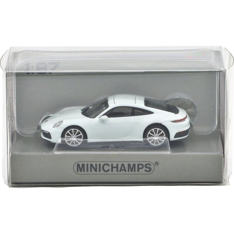 Porsche 911 Carrera 4S - 2019 - Vit - Minichamps - 1:87