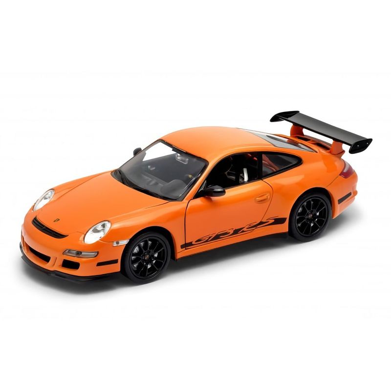 Porsche 911 (997) GT3 RS - Orange och svart - Welly - 1:24