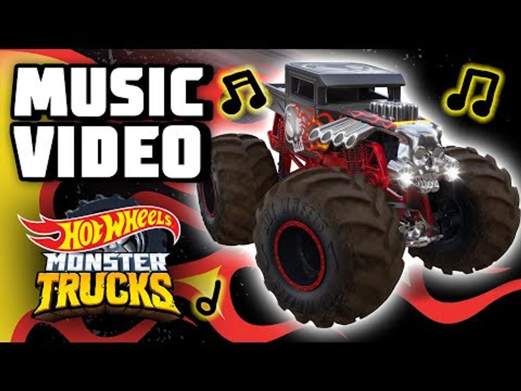 Bone Shaker - Monster Trucks - Glow in the Dark - Hot Wheels