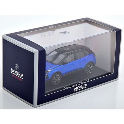 Peugeot 3008 GT 2021 1:43 Norev Vertigo Blue