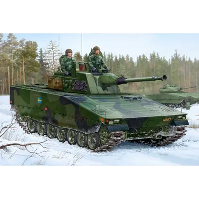 Swedish CV90-40 IFV - Stridsfordon 90 - 82474 - Hobby Boss - 1:35