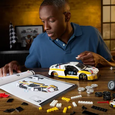 '15 Audi R8 LMS - Brick Shop - Klodssæt - Hot Wheels Speed Series