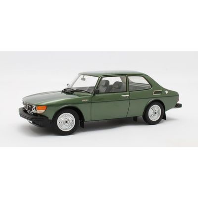 Saab 99 Turbo - 1978 - Grön - Cult Scale Models - 1:18