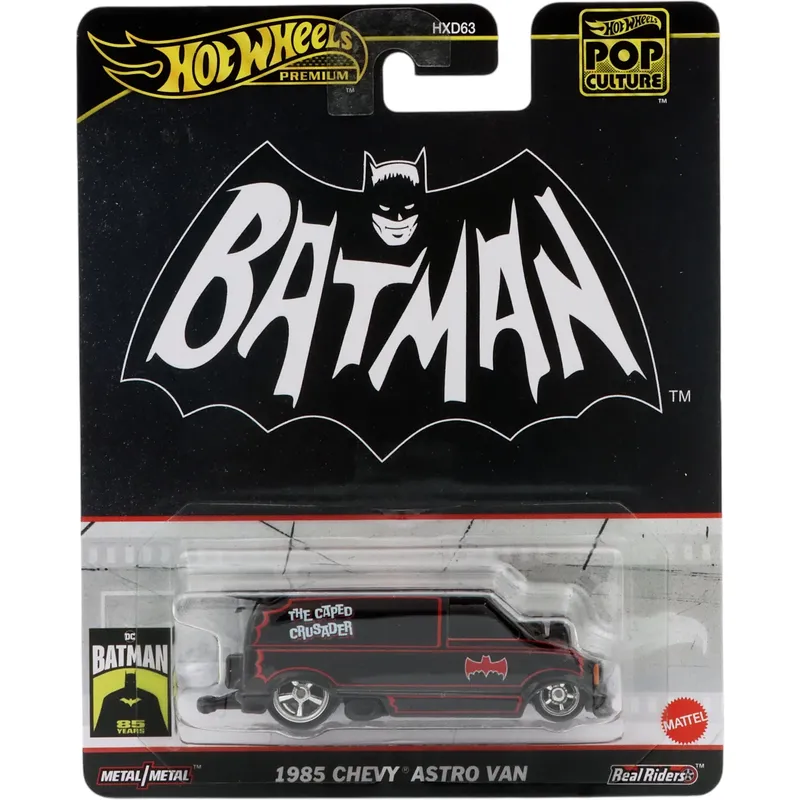 1985 Chevy Astro Van - Batman - Pop Culture - Hot Wheels