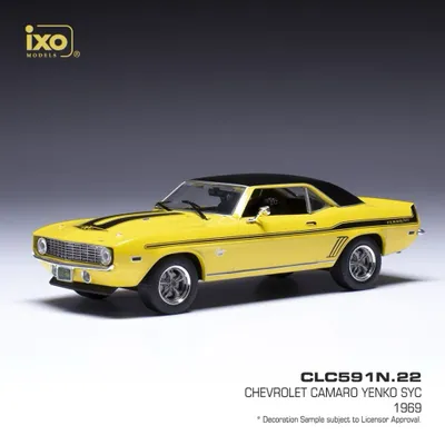 Chevrolet Camaro Yenko SYC - 1969 - Gul - Ixo Models - 1:43