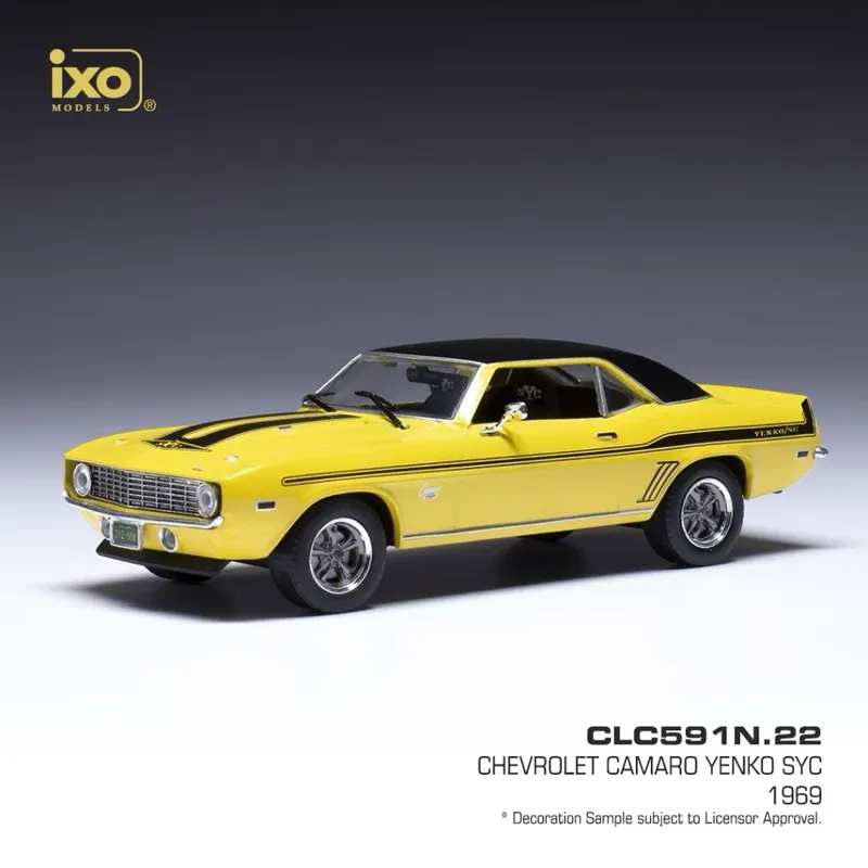 Chevrolet Camaro Yenko SYC - 1969 - Gul - Ixo Models - 1:43