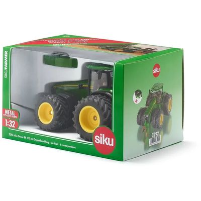 John Deere 8R 410 med dubbelmontage - 3292 - Siku - 1:32