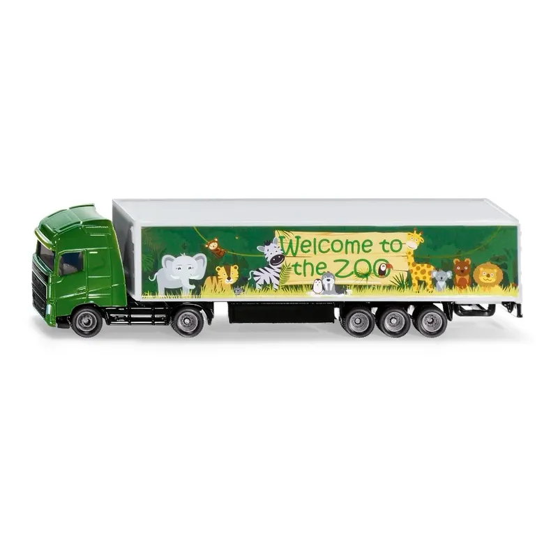 Volvo - Långtradare - Dragbil med ZOO-trailer - Siku - 1:87