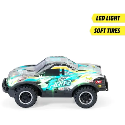 RC Glow Truggy - Fjernstyret Bil - Dickie Toys - 17 cm