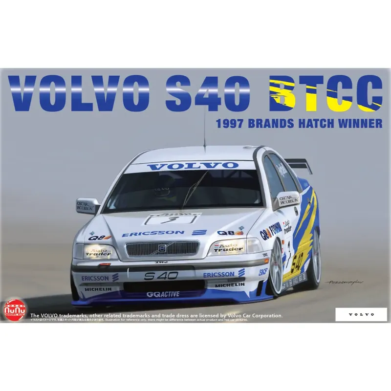 Volvo S40 BTCC 1997 Brands Hatch Winner - NuNu - 1:24