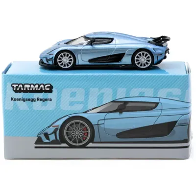 Koenigsegg Regera - Blå - GLOBAL64 - Tarmac Works - 1:64